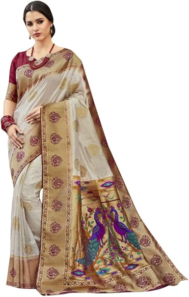 party wear paithani saree