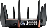 ASUS ROG Rapture Tri-Band Gaming Router Black - Covers 200m² view 8