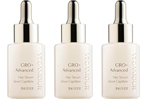 VEGAMOUR GRO+ Advanced Hair Serum for Hair Density, Reduces Shedding and Promotes a Healthy Scalp, Helps with Severe Signs of Thinning, Made Without Fragrance, Vegan, Cruelty-Free