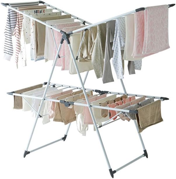 Hanssem Side Wings Strong Plus Drying Racks Slim & Foldable Clothes Horse Storage & Organization Laundry Storage & Organization