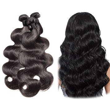 Amazon Com Brazilian Body Wave Human Hair Extensions Hair