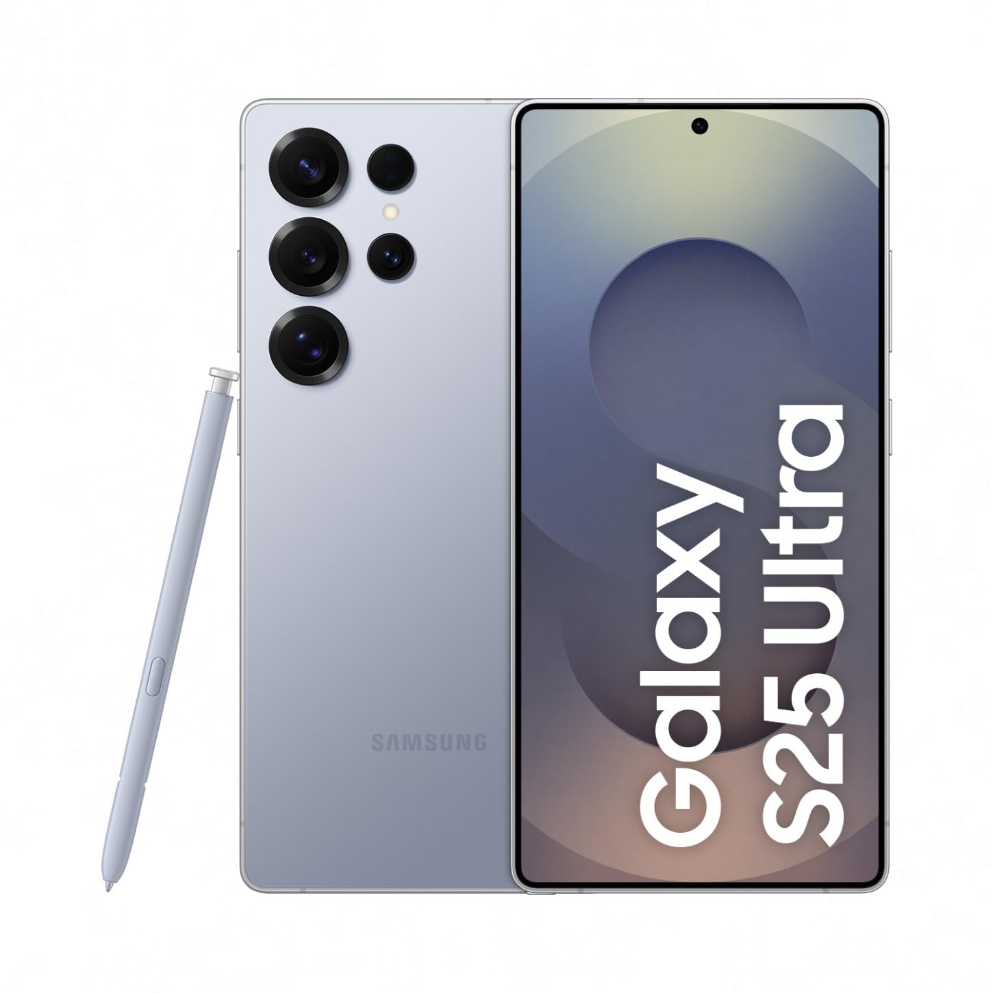 Samsung Galaxy S25 Ultra AI Smartphone mit Galaxy AI, Ohne Vertrag, Handy mit Android, 12 GB RAM, 1 TB Speicher, 200-MP-Kamera, Titanium Silverblue, 3 Jahre Herstellergarantie