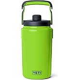 YETI Silo Half Gallon Insulated Chug Cap Water Jug – Leakproof, Lightweight Sports Bottle with Fence Hook Handle – Keeps Drinks Ice-Cold – Ideal for Gym, Sports & Tournaments, Venom