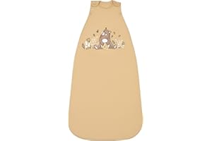 Ecowool, 2-in-1 Baby Sleep Sack & Swaddle Wrap – Bamboo Fabric & Merino Wool Filling, OEKO-TEX Certified, Adjustable 0–24 Mon