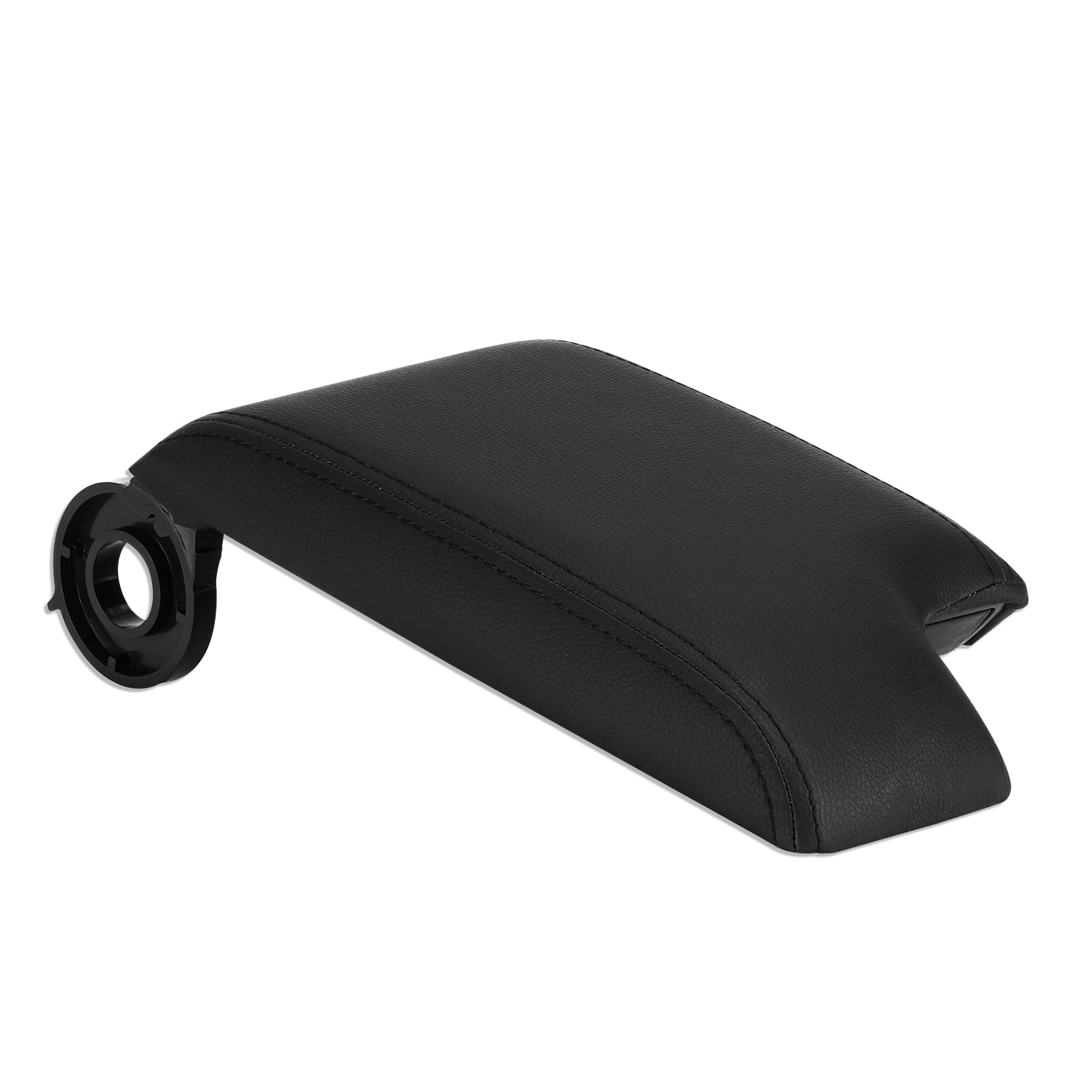 Photo 1 of ILONPA Black Synthetic Center Console Lid Cover Compatible with 1999-2004 BMW E46 3 Series Armrest Box Cover 318I 318Is 323I 323Is 328I 328Is 323Ti 323Ci 328Ci 325I 325Ci 325Xi 330I 330Xi 330Ci