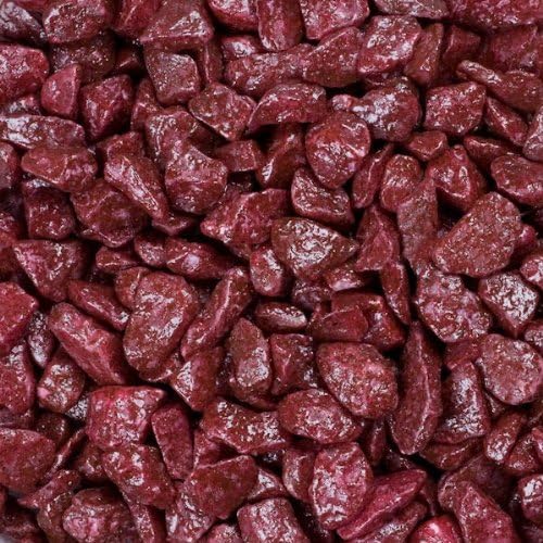 Decorative stones 1 kg Size Approx. 9 mm – 13 mm – Decoration Stones for House and Garden at Great Buy – Confetti/Table Decoration burgundy