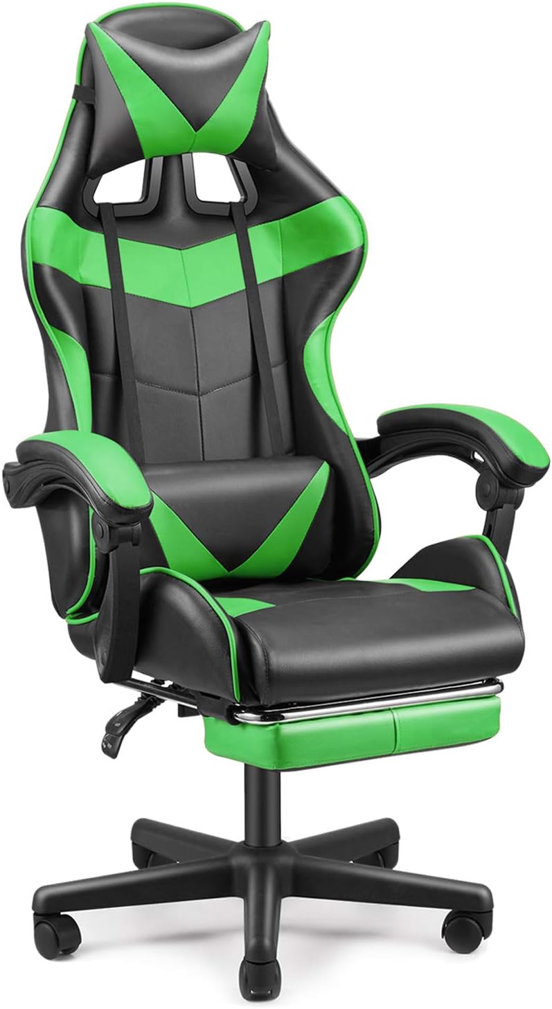 Soontrans Gaming Chair Racing Computer Chair Ergonomic Gaming Chairs