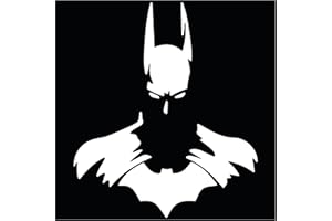 MAZ DISTRIBUTIONS – Batman Sticker – Vinyl Dark Knight Decal for Laptop – Removable Waterproof Sticker for Waterbottle – Useable Indoor and Outdoor – Easy Use for Car, Van, Trucks and Bag – MAZ - 440
