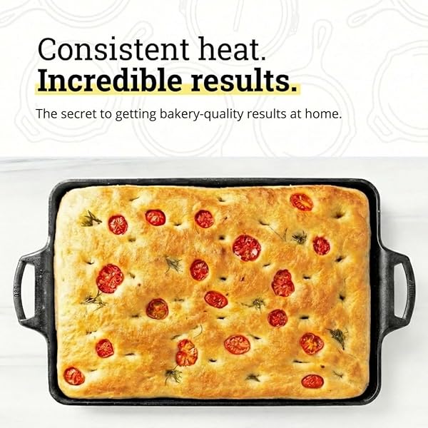 LODGE CAST IRON BAKING PAN