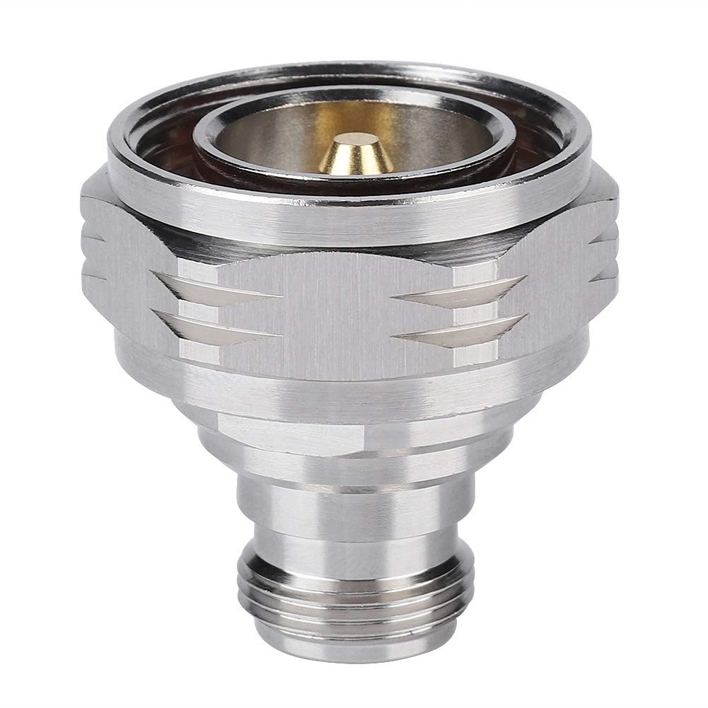 Eboxer L29 7/16 DIN Plug RF RG8 RG213 Cable Adapter Male To N Female Jack Straight Connector