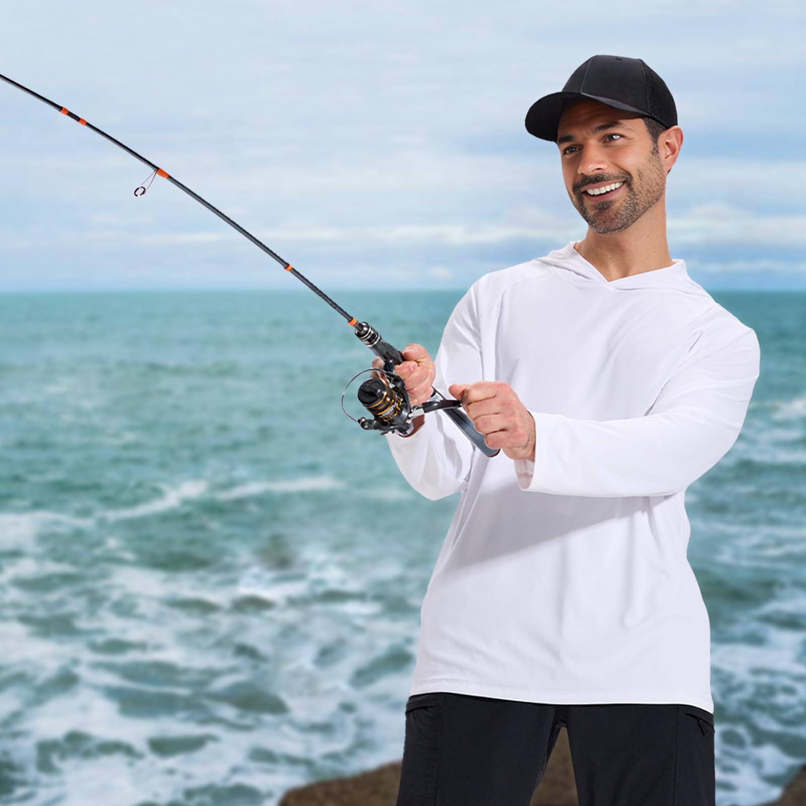 Tongcamo Camo Hoodie Long Sleeves Hunting Shirts