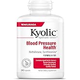 Kyolic Aged Garlic Extract Blood Pressure Health* Formula 109, 240 Capsules | Supports Healthy Blood Pressure and Overall Heart Health with Odorless,Organically Grown Aged Garlic Extract, Non-GMO