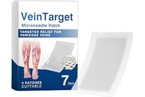ALPHAWIN Healrize Veintarget Microdarts Patch (2box 8pcs), Vein Target Microdarts Patch, Relieves Leg Discomfort, Moisturizes
