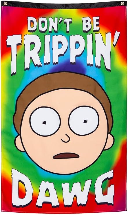 Amazon Com Calhoun Rick And Morty Indoor Wall Banner 30 By 50