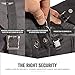 Point Coast 18x14x8 Personal Item Under Seat Travel Carry On Backpack Waycarrier II (black)
