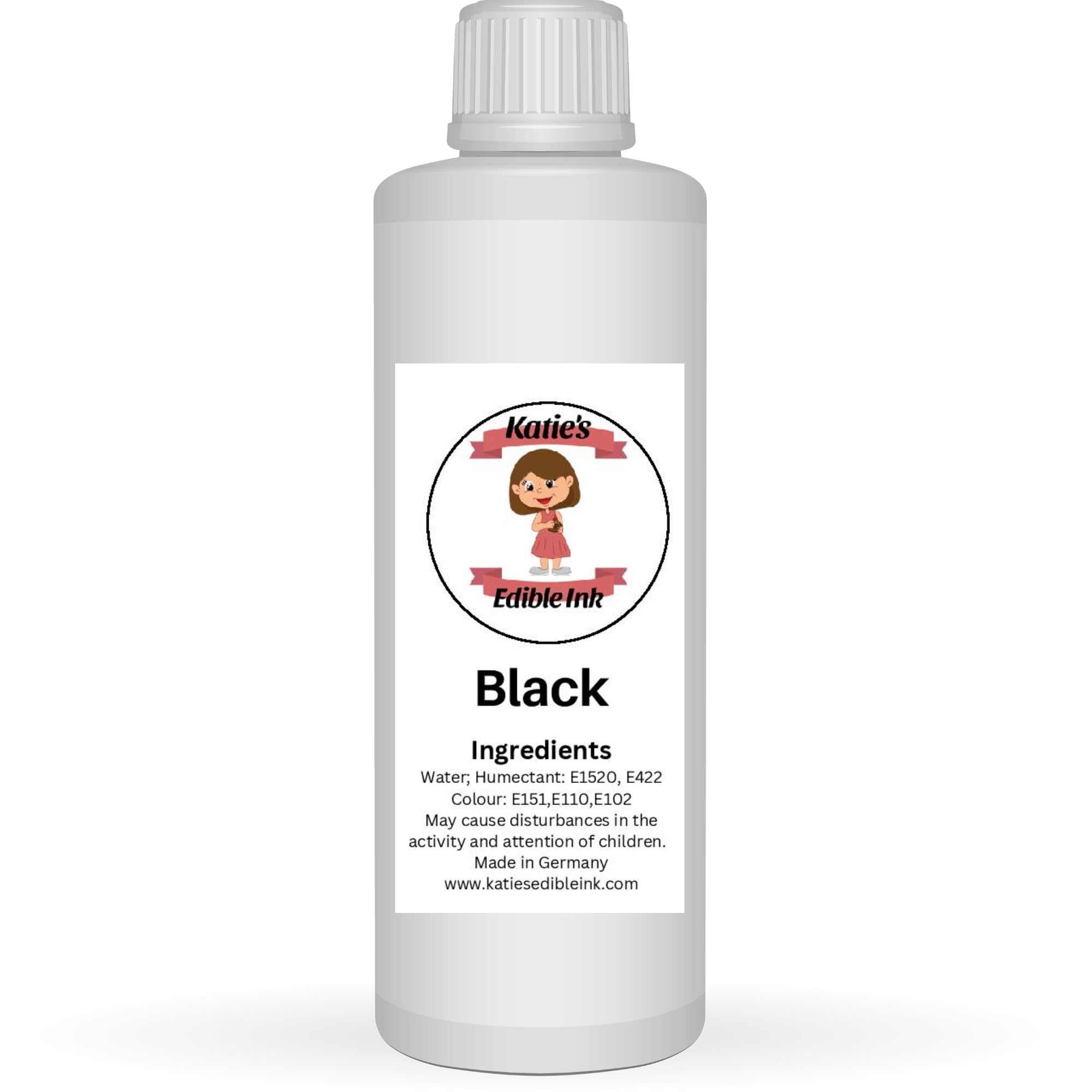 Katies Edible Ink Black - Compatible with Canon Pixma Printers