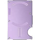 The Ridge Minimalist Slim Wallet For Women - RFID Blocking Front Pocket Credit Card Holder - Metal Wallet For women With Money Clip
