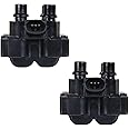 ENA Set of 2 Ignition Coil Pack Compatible with Ford Lincoln Mazda Mercury F150 F250 Contour E150 Escort Explorer Mustang Ran