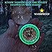 Golden Compass Watch for Directions & Sailing, Mini Compasses Brass Keychains Best Survival Watch Classic Pocket Compass, Military Kids Compass Navigation Tool Vintage for Hiking Camping Climbing