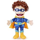 14" Superhero, Peach Boy, Hand Puppet
