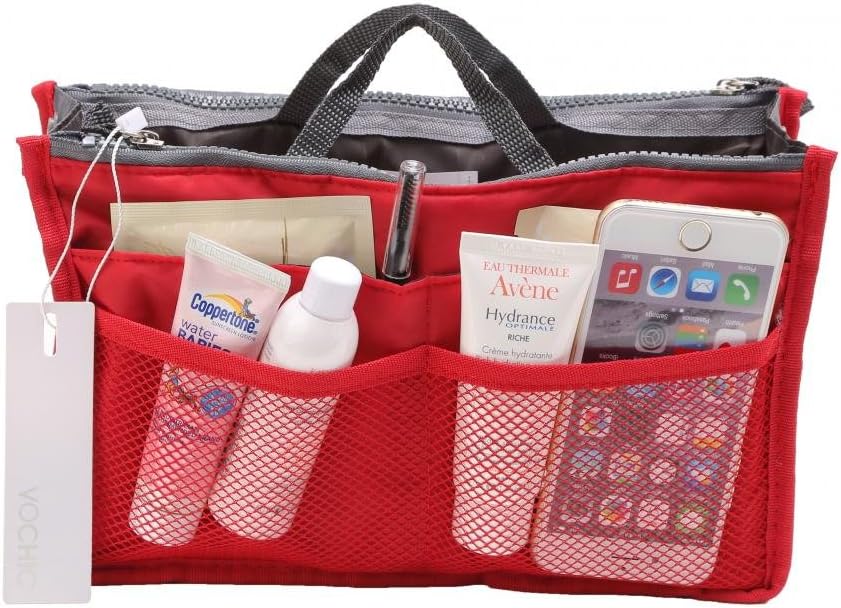 VOCHIC Insert Handbag Organizer Pouch Bag In Bag for Purse Tote