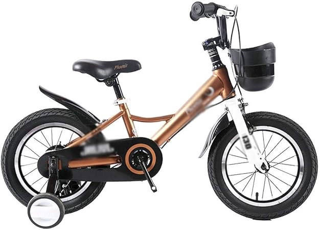 gold kids bike