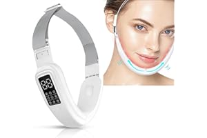 IFUNTECKY Double Chin Eliminator Machine - Electric Face Lift Device for Lifting Saggy Skin Shaping Double Chin, 8 Modes & 15 Levels