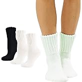 Marchare Women Wool Socks Thermal Boot Socks Winter Extra Thick Warm Cozy Sock For Women
