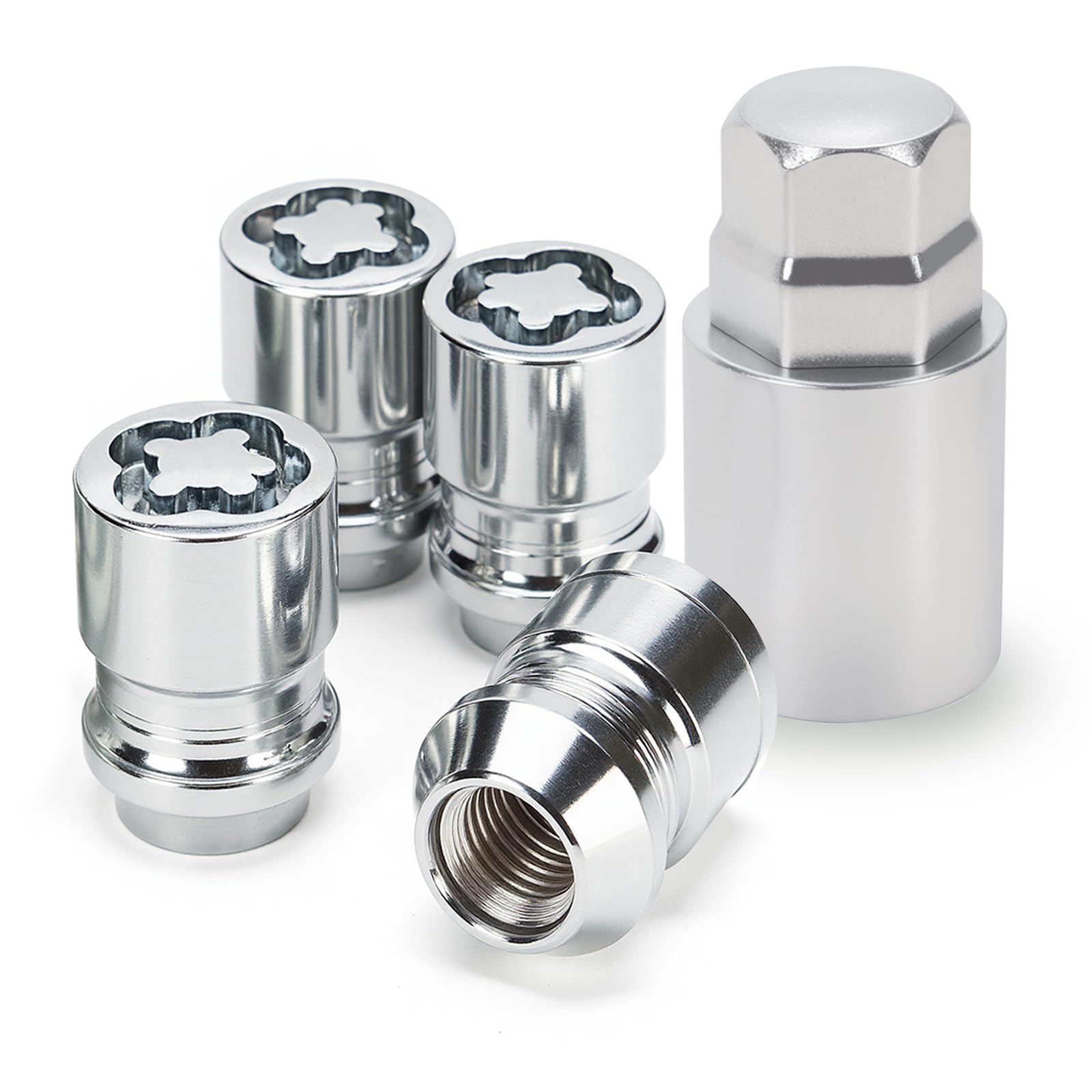 Photo 1 of FOMIUZY Wheel Lock Lug Nut Set M12 x 1.5 Anti Theft Fit Honda Accord Civic CRV Odyssey Acura Hyundai Accent Kia Lexus Mazda Toyota 4runner Camry FJ Cruiser Tacoma Chrysler Volvo & More Replace 24157