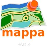 Paris Offline mappa Map