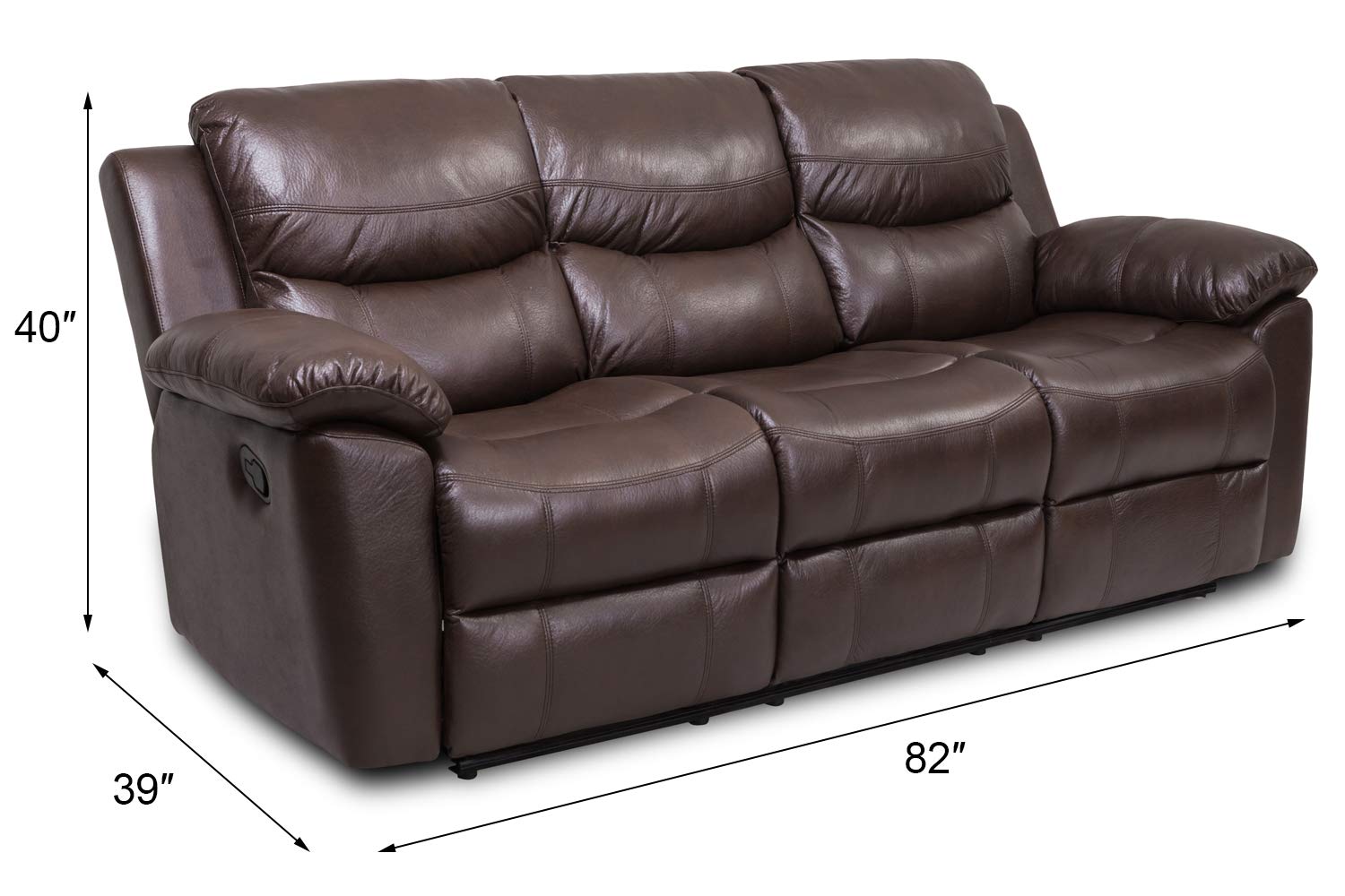 Juego de sillones de cuero | Sillones