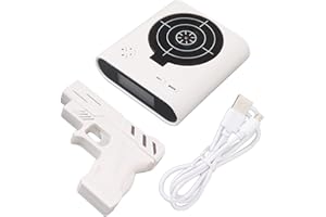 KENANLAN Target Alarm Clock for Sleeper Creative Gun Alarm Clock Interesting LED Display Ringtones Customization Modern Targe