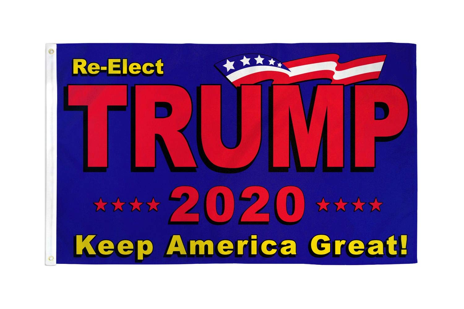 AZ FLAG - Donald Trump For President 2020 Of Usa Flag - 3x5 Ft - 100D Polyester Keep America Great Banner with Two Metal Grommets - Fade Resistant - Vivid Colors - 3' x 5' Feet - 150x90 Cm