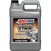 Amsoil 20/50wt Full Synthetic V-Twin Motorcycle Oil