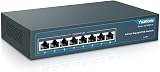 YuanLey 8 Port Gigabit PoE Switch 120W 802.3af/at Unmanaged Plug and Play