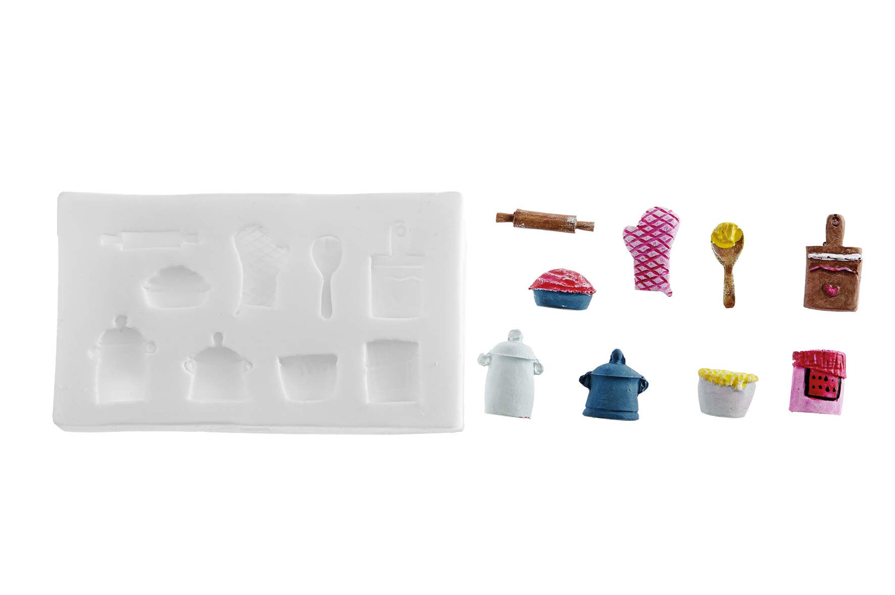 Silikomart | Silicone Mold, Kitchen Accessories Shape, Size 10 x 30 mm, Made in Italy