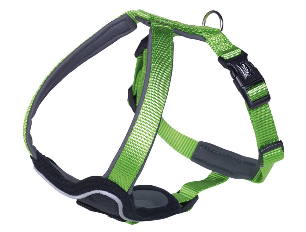 Nobby Comfort Crockery Classic Preno, Green/Green, Length 45-50 cm, Width 25 mm, Pack of 1