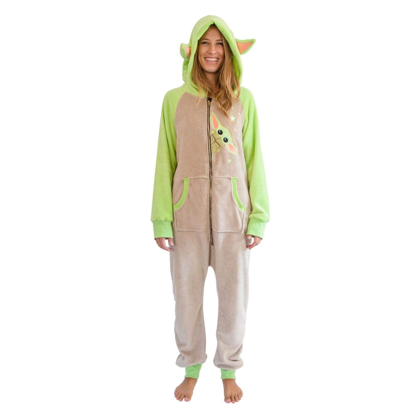 Star Wars: The Mandalorian, Grogu The Child Women's Onesie | Small/Medium