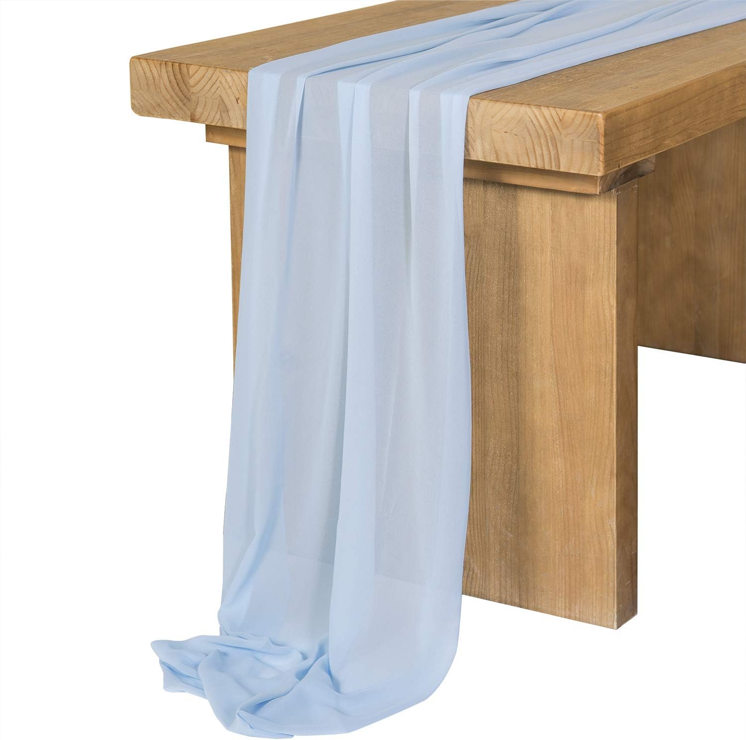 Best baby blue table cloth runner