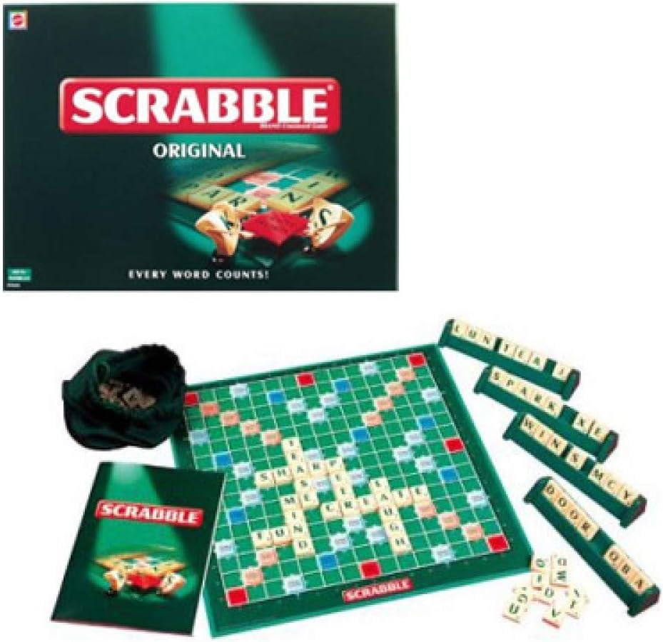 Scrabble Board Game Adult Table Crossword Puzzles Board Spelling Scrabble Board Game Intelligent Develop Kids Toy Letter Spelling Game