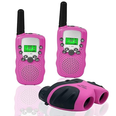 Biboyelf Outdoor Toys For 3 12 Year Old Boys Walkie Talkies For Kids Toys For 3 12 Year Old Girlskids Binoulars For 4 9 Year Old Girl Birthday Gift