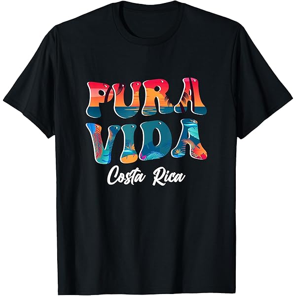 COSTA RICA PURA VIDA Tシャツ USAヴィンテージ夏SALE Pura Vida Retro Sunset Costa Rica T-Shirt – Cafe Tico