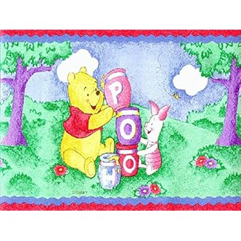 Winnie The Pooh Border Paper - Wallpaper Borders - Amazon.com