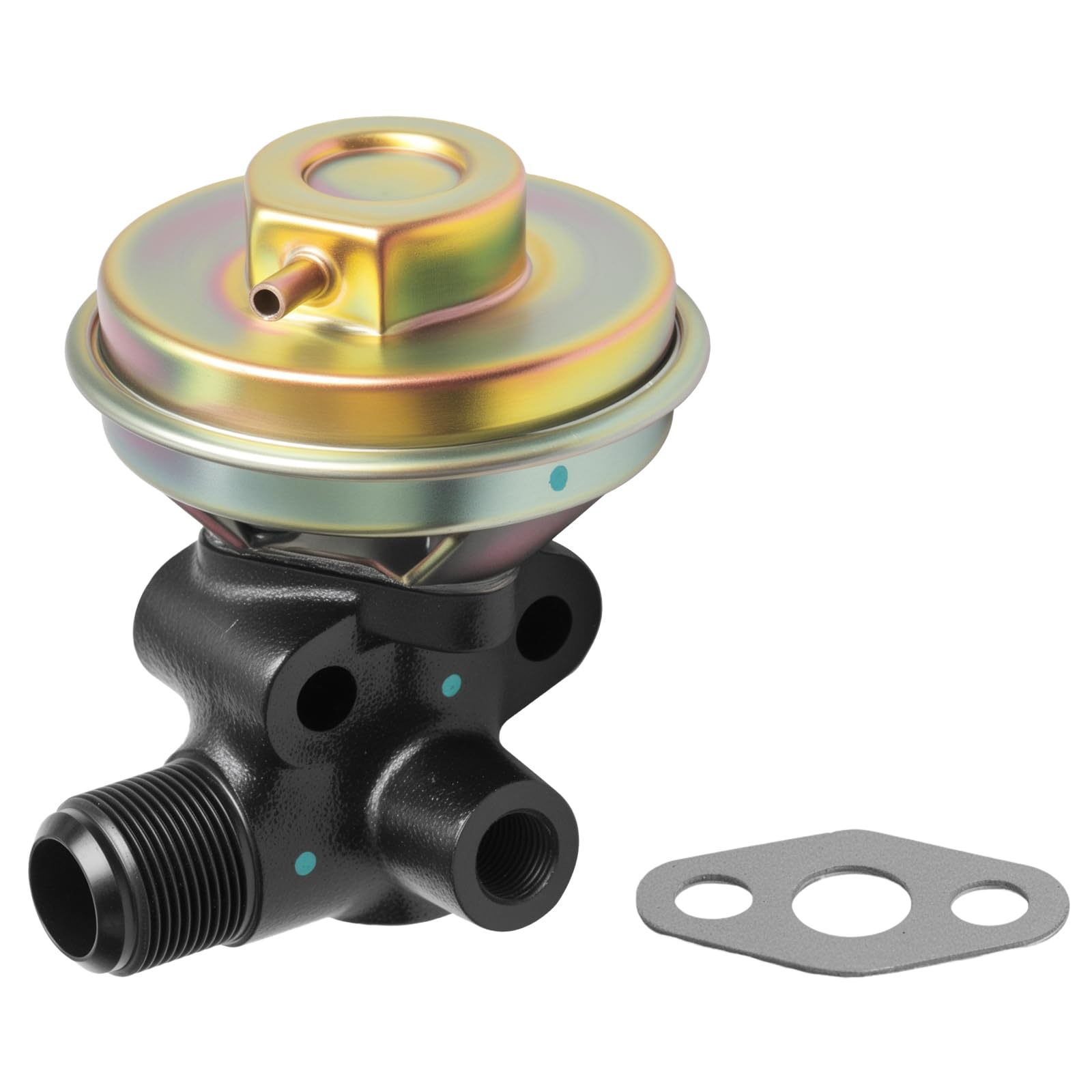 Photo 1 of TUCAREST EGR Valve w/Gasket EGV598 (For 3.3L Naturally Aspirated) Fit For 1999 2000 2003 2004 Nis-san Frontier, 98-00 Pathfinder, 2000|03-04 Xterra [# 147101W600 14710-1W601 4F1400]