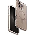 UNIQ Combat Phone Case Compatible with Hybrid iPhone 16 PRO MAX (2024) 6.9, MAGCLICK Charging (Taupe Gold)