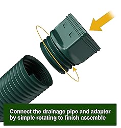Ogutter Rain Gutter Downspout Extensions, Downspout