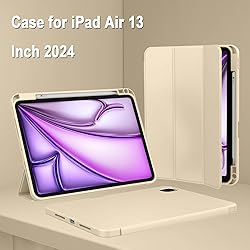 ZryXal New iPad Air 13 Inch Case M2 2024 with