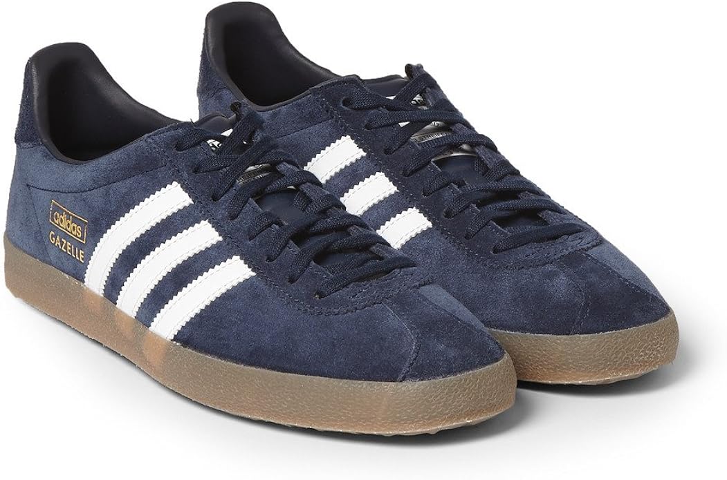 gazelle og suede and leather sneakers
