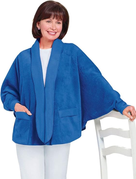AmeriMark Women's Fleece Bed Jacket XLarge(fits 1X4X