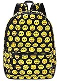 Coofit Cute Emoji Backpack for Kids Cool Backpack Purse Book Bag School Bag